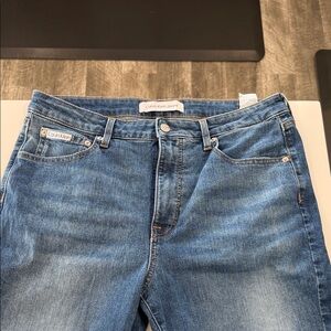 Calvin Klein Jeans Women's Blue Ankle & Cropped